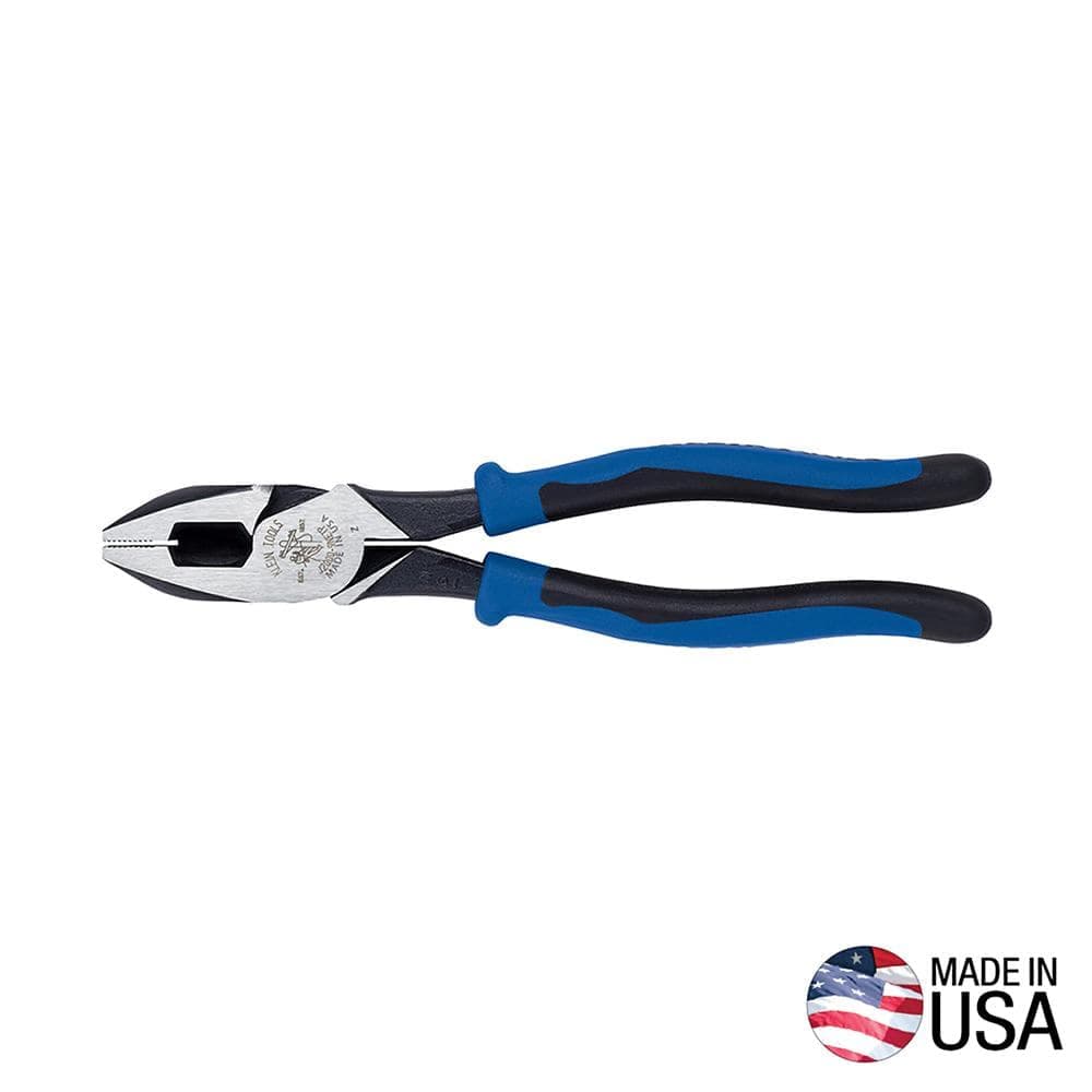 Klein Tools 9 in. Journeyman Heavy Duty Side Cutting Pliers for Fish Tape Pulling (1)