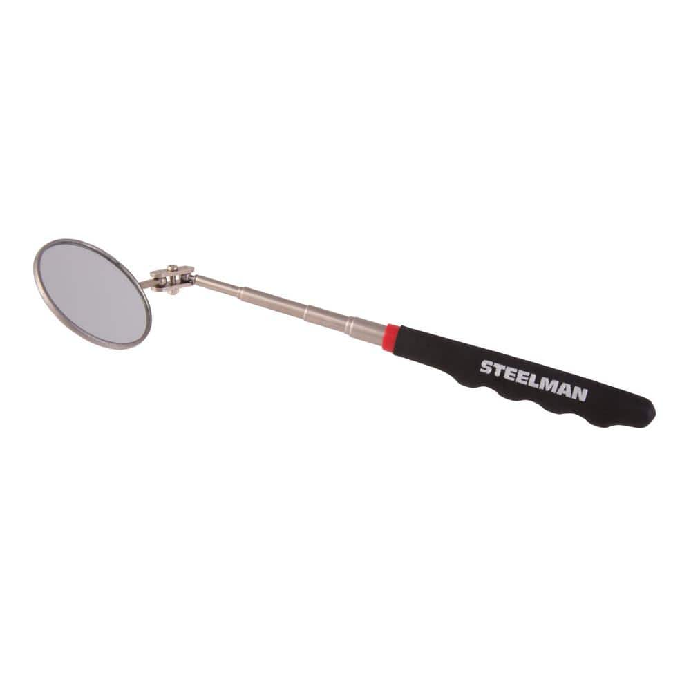 Steelman 36 in. Telescoping 2.25 in. Round Inspection Mirror (2)