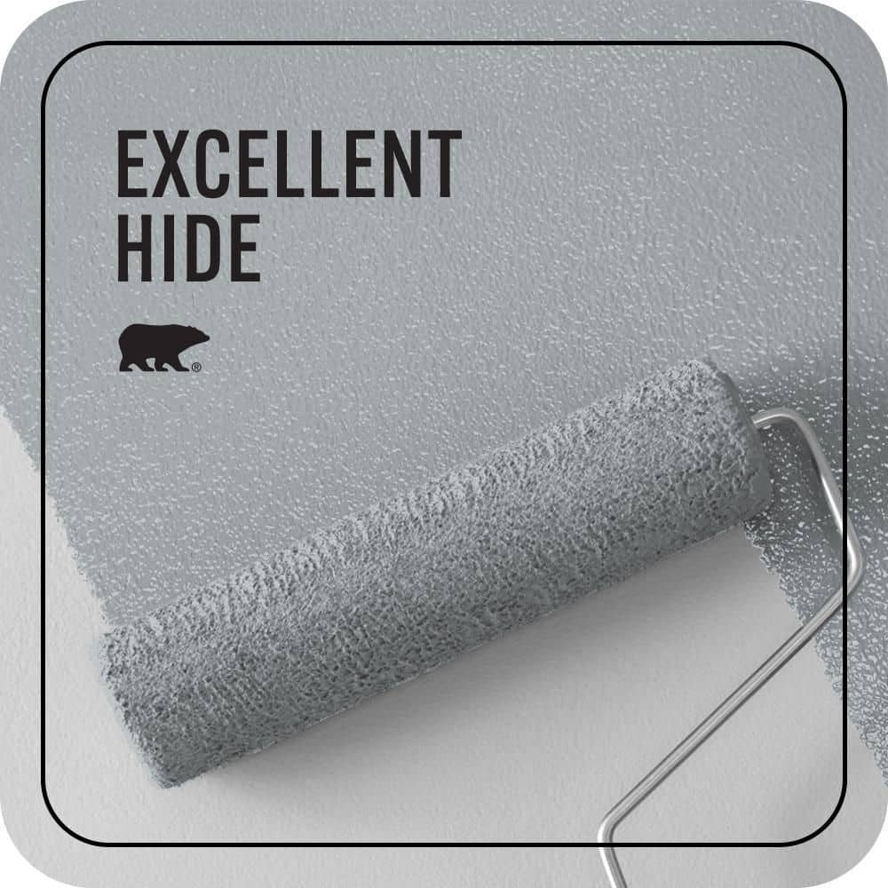 BEHR PREMIUM PLUS 1 gal. #MQ5-31 Distant Star Ceiling Flat Interior Paint & Primer (3)
