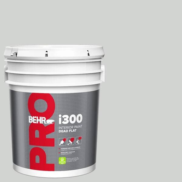 BEHR PRO 5 gal. #780E-3 Sterling Dead Flat Interior Paint