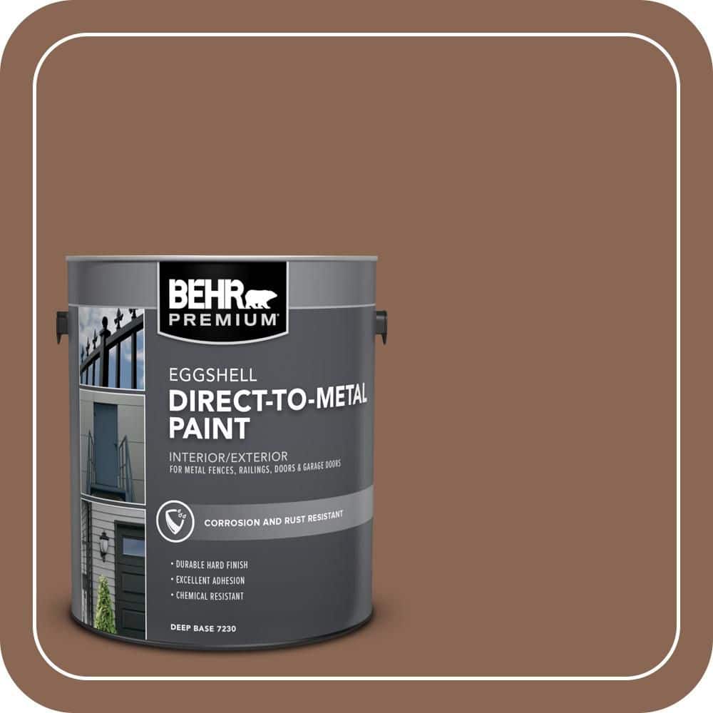 BEHR PREMIUM 1 gal. #PPU3-17 Clay Pot Eggshell Direct to Metal Interior/Exterior Paint