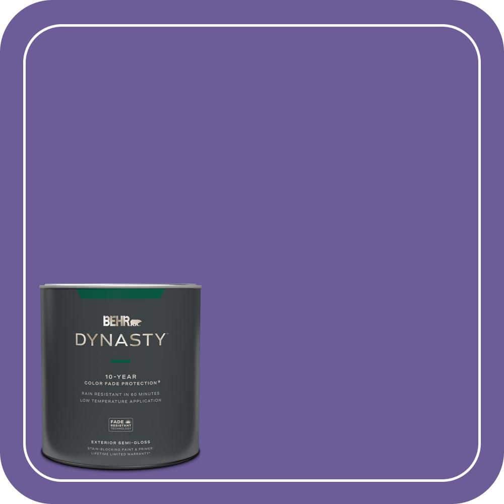 BEHR DYNASTY 1 qt. #P560-6 Just a Fairytale Semi-Gloss Exterior Stain-Blocking Paint & Primer