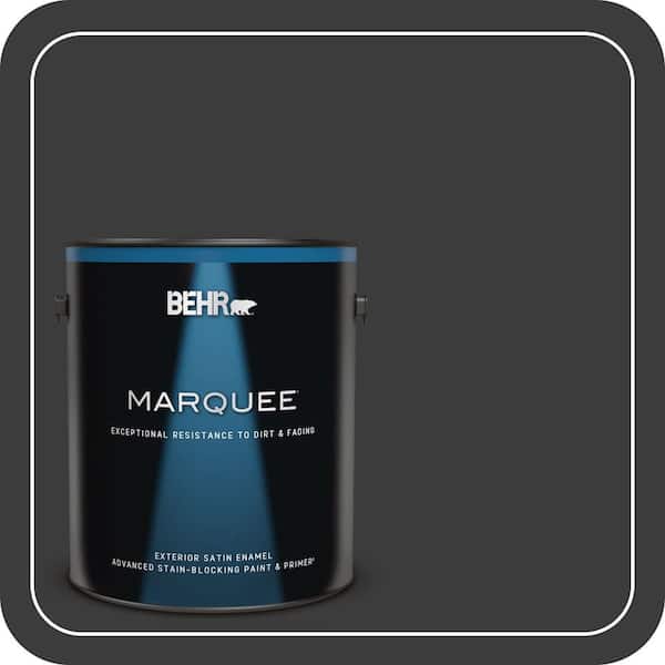 BEHR MARQUEE 1 gal. #MQ5-05 Limousine Leather Satin Enamel Exterior Paint & Primer (2)