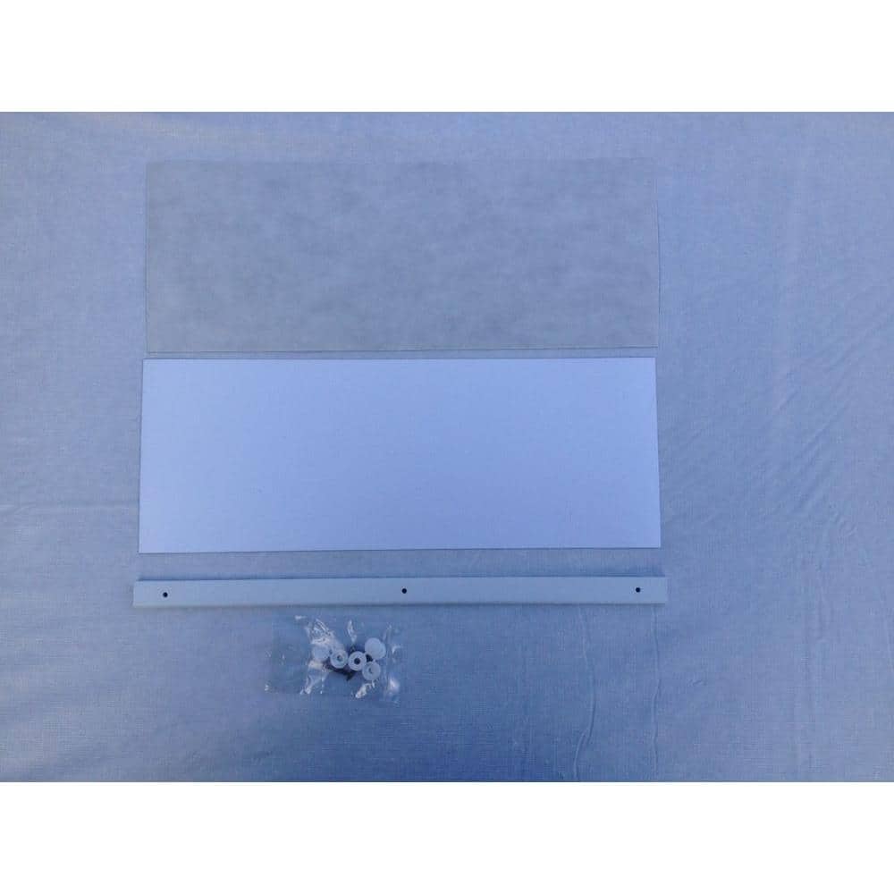 Battic Door Energy Conservation Products Magnetic Mail Slot Cover in White (2)