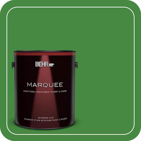 BEHR MARQUEE 1 gal. #T12-9 Level Up Flat Exterior Paint & Primer (2)