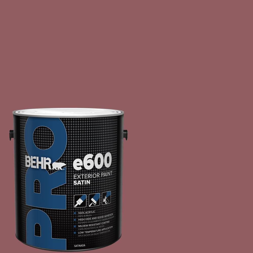 BEHR PRO 1 gal. #S130-6 Spiced Potpourri Satin Exterior Paint (1)