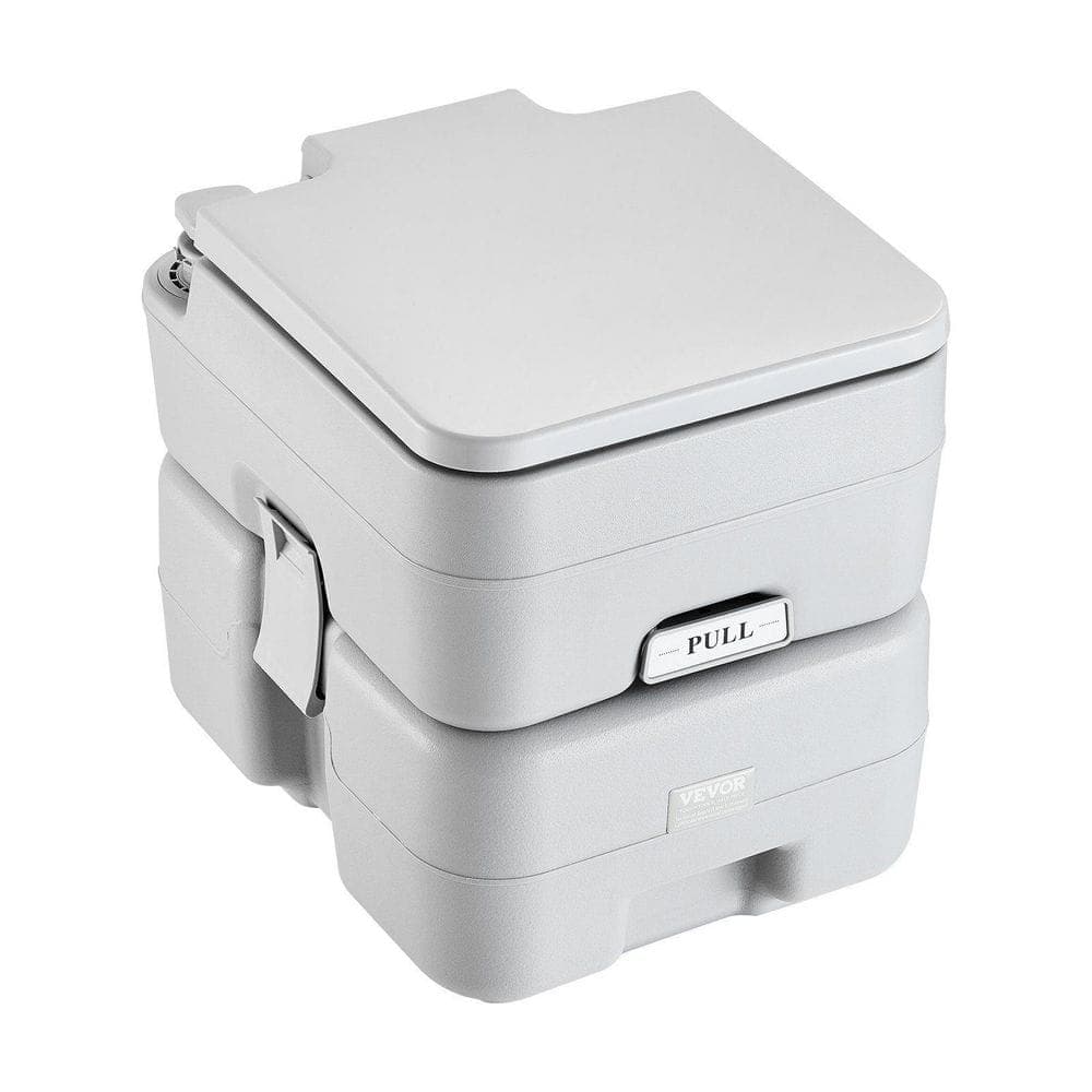 Tahanbath Non-Electric 5.3 Gal Dual Tank Porta Potty Pressurized Flush Camping Travel Waterless Toilet (1)
