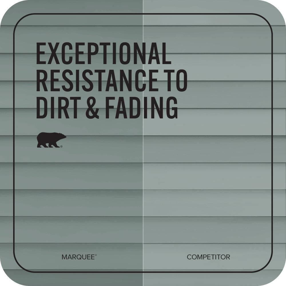 BEHR MARQUEE 1 gal. #PPU12-16 Juniper Ash Flat Exterior Paint & Primer (4)