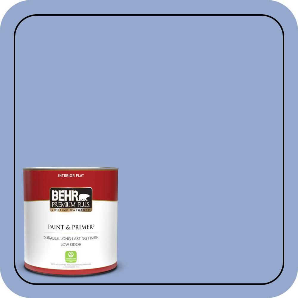 BEHR PREMIUM PLUS #M540-4 Hopeful Dream Flat Low Odor & Primer (1)