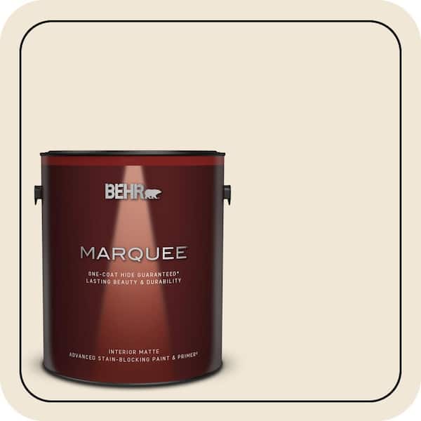 BEHR PREMIUM PLUS 5 gal. #710C-1 Parchment Paper Semi-Gloss Enamel Low Odor Interior Paint & Primer (3)