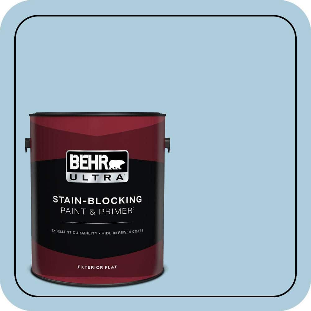 BEHR ULTRA 1 gal. #M500-2 Early September Flat Exterior Paint & Primer