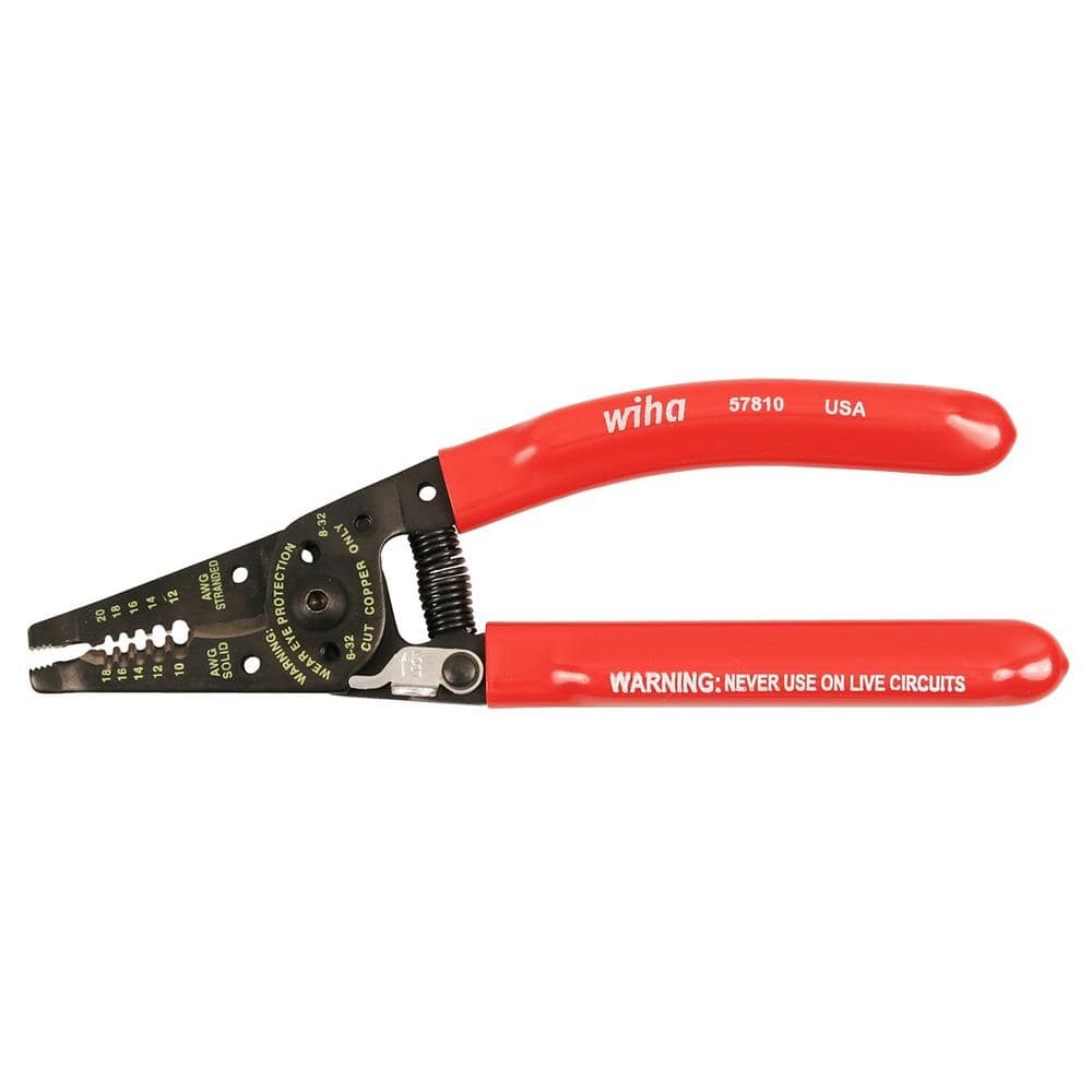 Wiha Classic Grip Wire Stripping Pliers with Cutters (1)