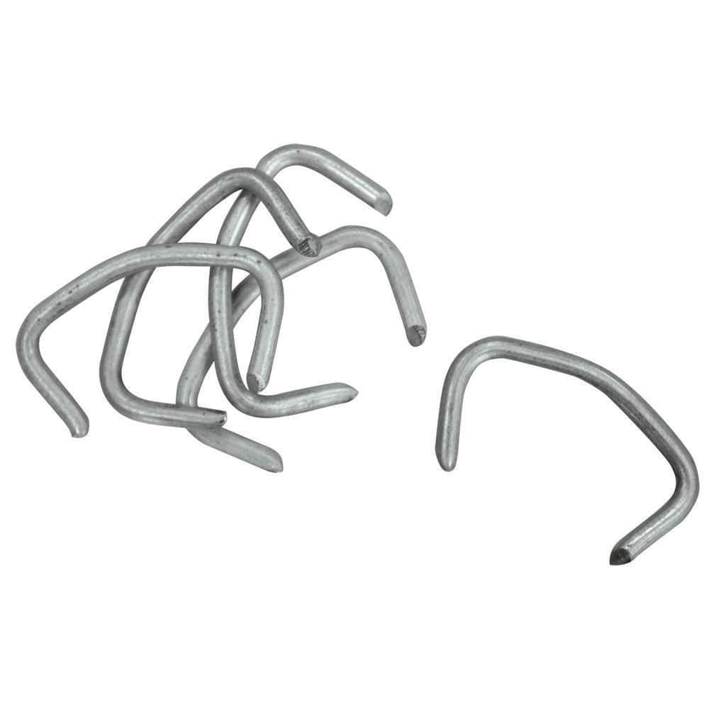 Everbilt 12.5-Gauge Galvanized Steel Chain Link Fence Hog Rings (200-Pieces/Bag) (3)