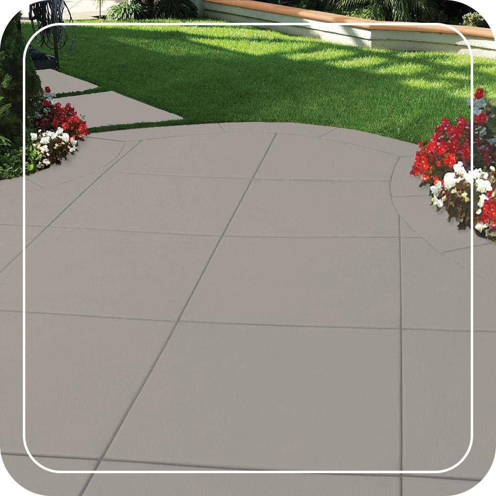 BEHR PREMIUM 1 gal. #MS-84 French Gray Low-Lustre Enamel Interior/Exterior Porch and Patio Floor Paint (3)