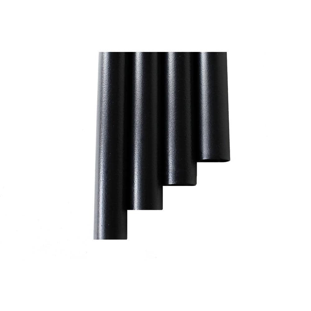 Precision .75 in. Pearl Matte Galvanized Steel Round Baluster (10-Pack) (4)