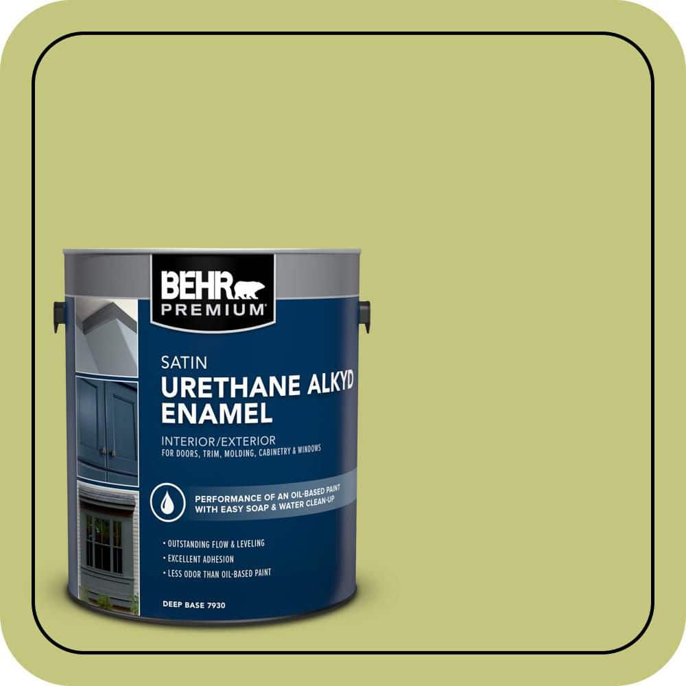 BEHR PREMIUM 1 gal. #P360-4 Soda Pop Urethane Alkyd Satin Enamel Interior/Exterior Paint