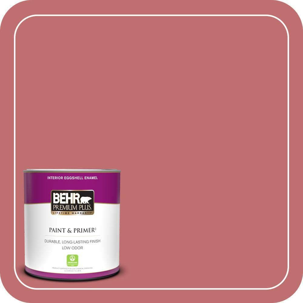 BEHR PREMIUM PLUS Home Decorators Collection #HDC-SP14-8 Art House Pink Enamel Interior/Exterior Paint & Primer Color Sample