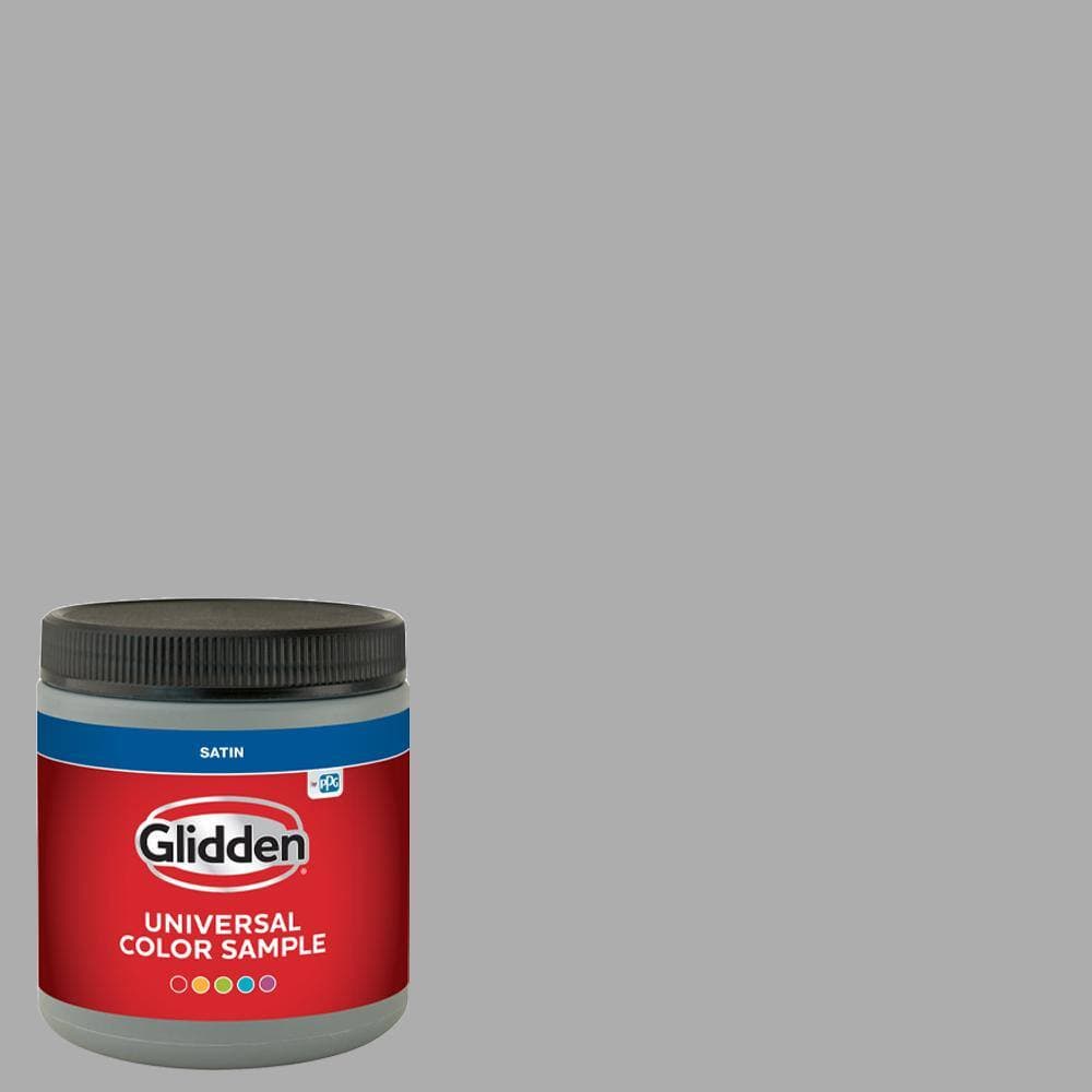 Glidden 8 oz. PPG1001-4 Flagstone Satin Interior Paint Sample (1)