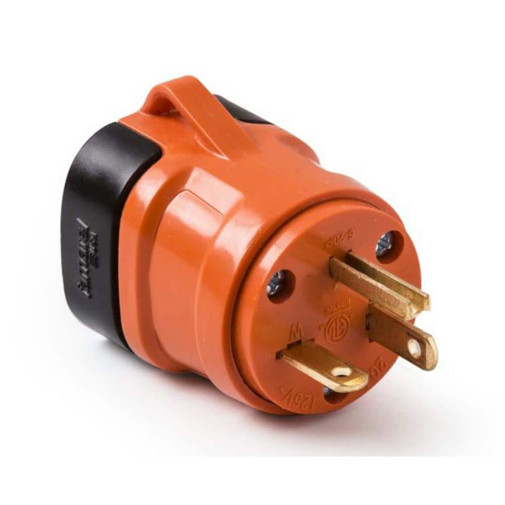 EasyLife Tech 20 Amp 125-Volt Bi-Polar NEMA Plug Heavy-Duty Rigid