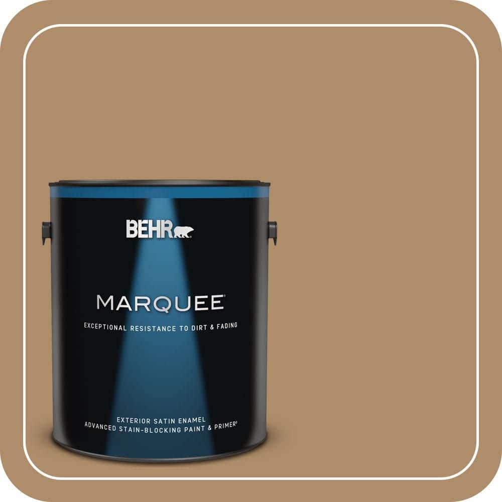 BEHR MARQUEE 1 gal. #N270-5 River Road Satin Enamel Exterior Paint & Primer