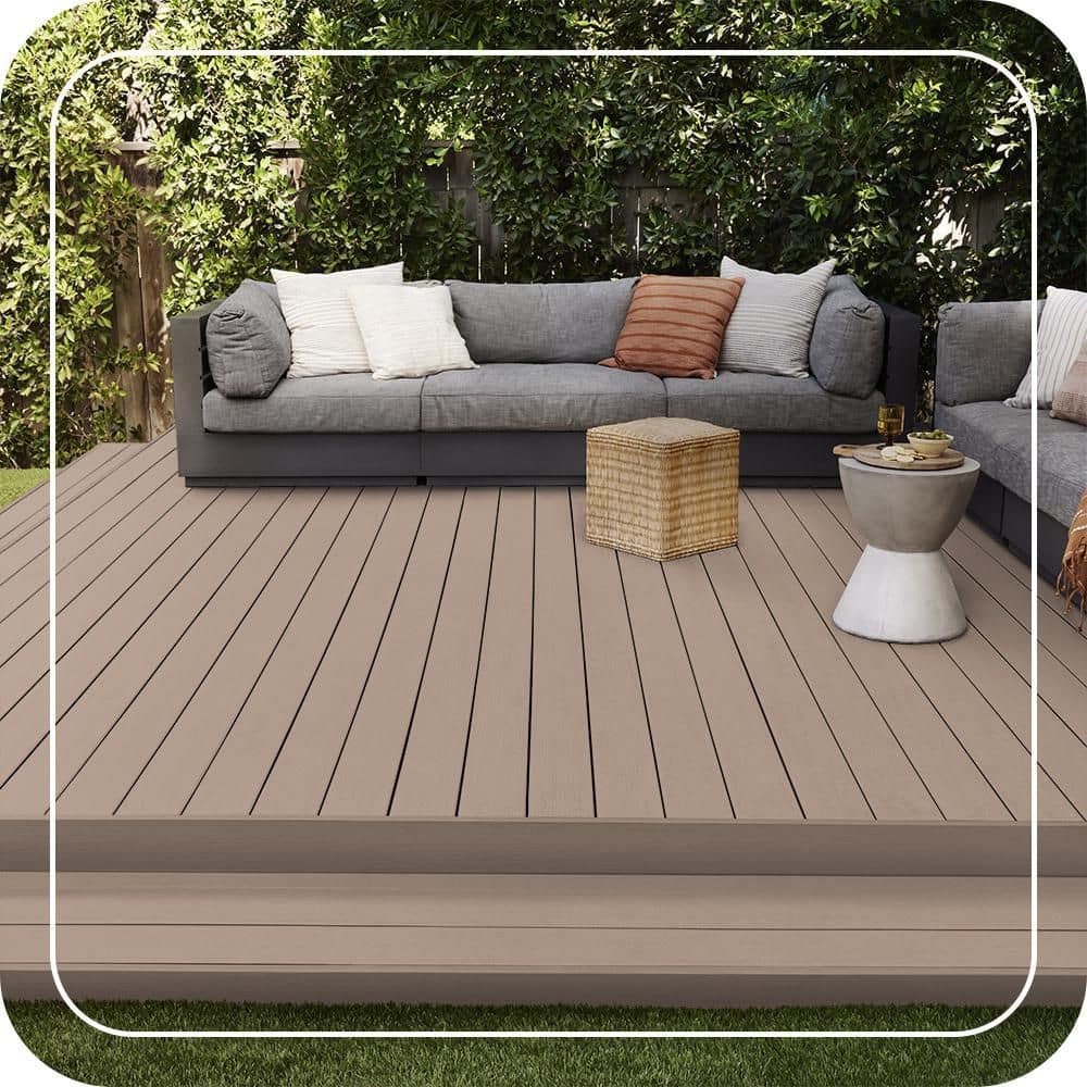 BEHR PREMIUM 1 qt. #SC-160 Rose Beige Solid Color Waterproofing Exterior Wood Stain and Sealer (3)