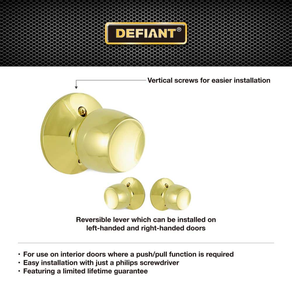 Defiant Brandywine Dummy Door Knob (4)