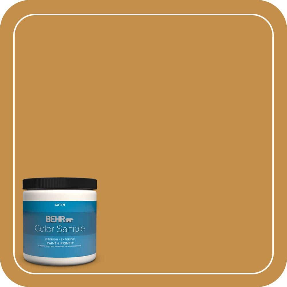 BEHR PREMIUM PLUS #310D-6 Light Copper Enamel Interior/ & Primer Color Sample