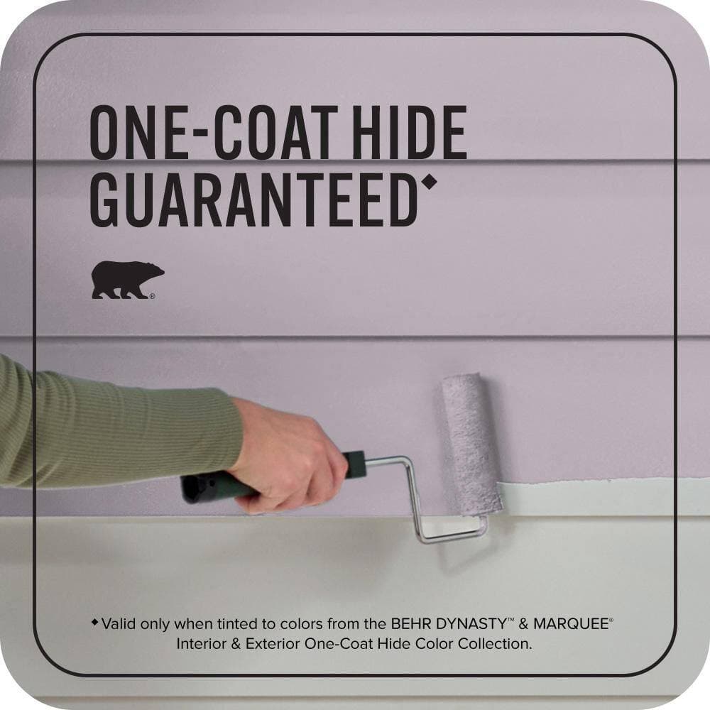 BEHR MARQUEE 1 gal. #670F-4 Silverberry Flat Exterior Paint & Primer (3)
