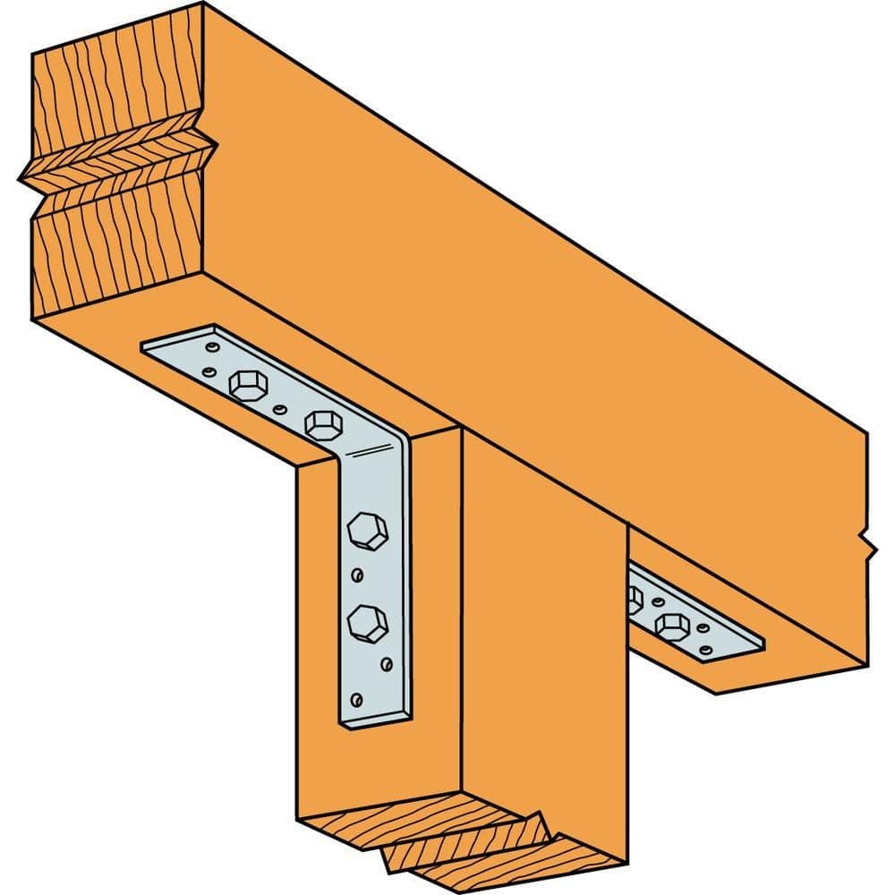 Simpson Strong-Tie 5-7/8 in. 5-7/8 in. 1-1/2 in. Galvanized Angle (3)
