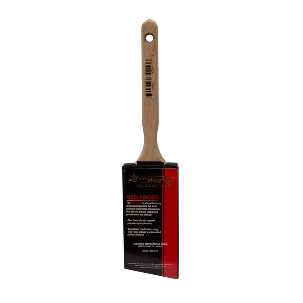 Linzer Red Frost 2.5" Angle Sash Brush (2)