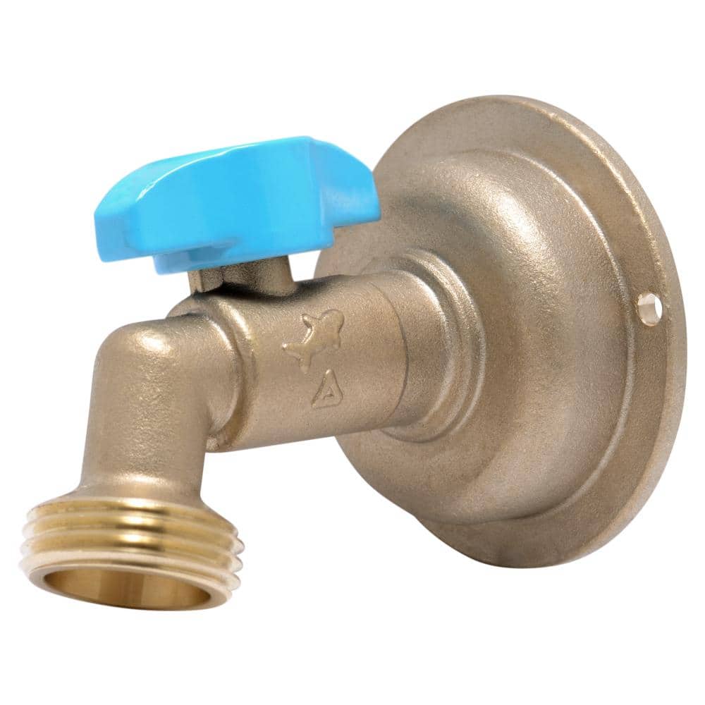 SharkBite . Brass Push-to-Connect MHT Quarter-Turn Hose Bibb