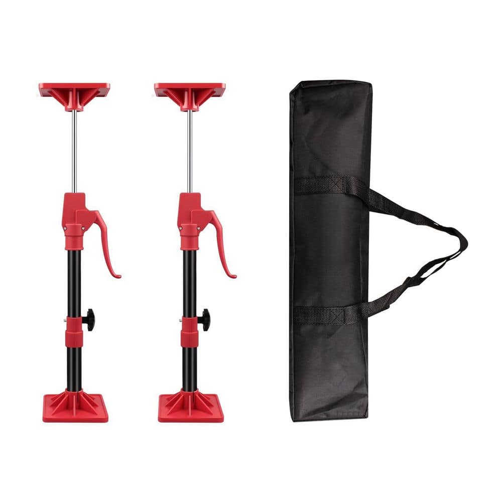 Laybus Red Carbon Steel 23 in. Jack Post, Adjusted Freely from 11 in. to 23 in. Sturdy Construction and Safety Features