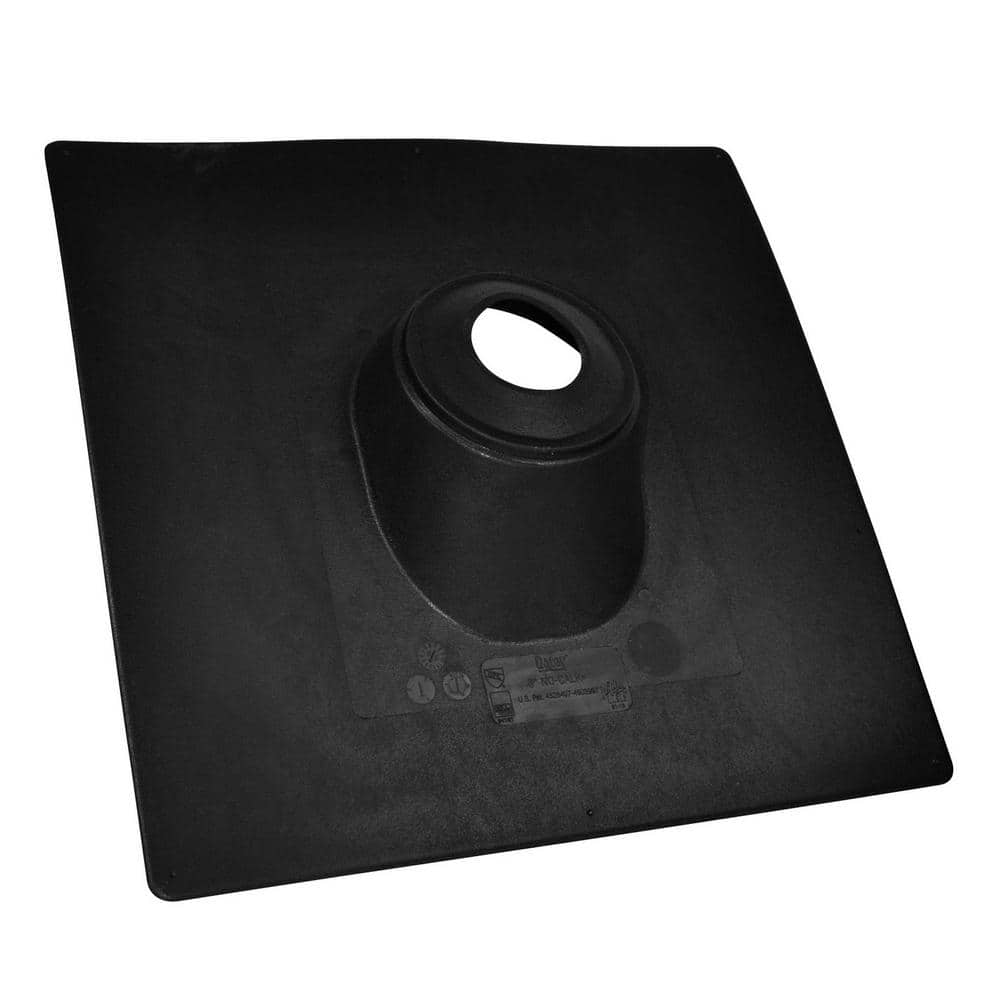 Oatey No-Calk Thermoplastic Vent Pipe Roof Flashing with Diameter (2)
