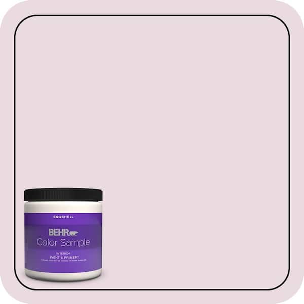 BEHR PREMIUM PLUS 8 oz. #S120-1 Wine Pairing Eggshell Enamel Interior Paint & Primer Color Sample (2)