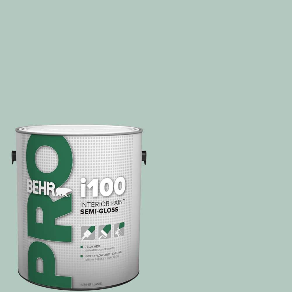 BEHR PRO 1 gal. #480E-3 Marina Isle Semi-Gloss Interior Paint