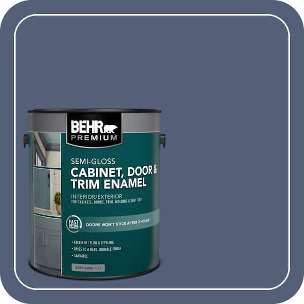 BEHR PREMIUM 1 gal. #S530-6 Extreme Semi-Gloss Enamel Interior/Exterior Cabinet, Door & Trim Paint (2)