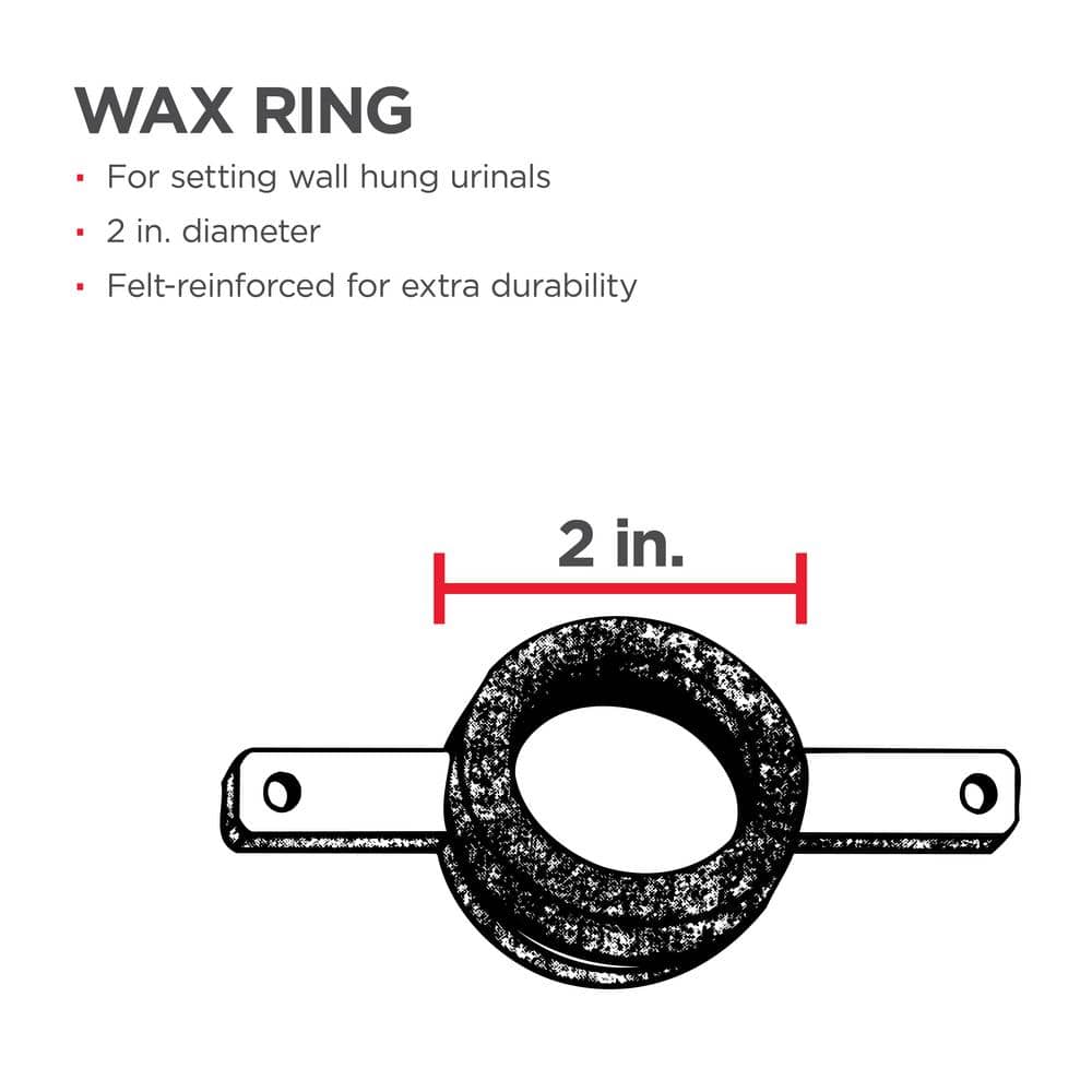 Oatey Johni-Ring 2 in. Urinal Wax Ring (3)