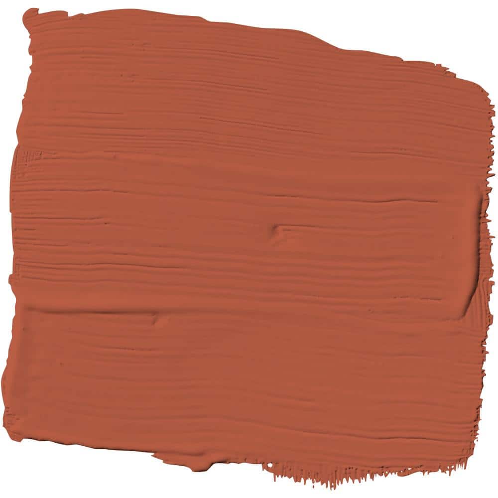 Glidden 8 oz. PPG1191-7 Glowing Firelight Satin Interior Paint Sample (2)