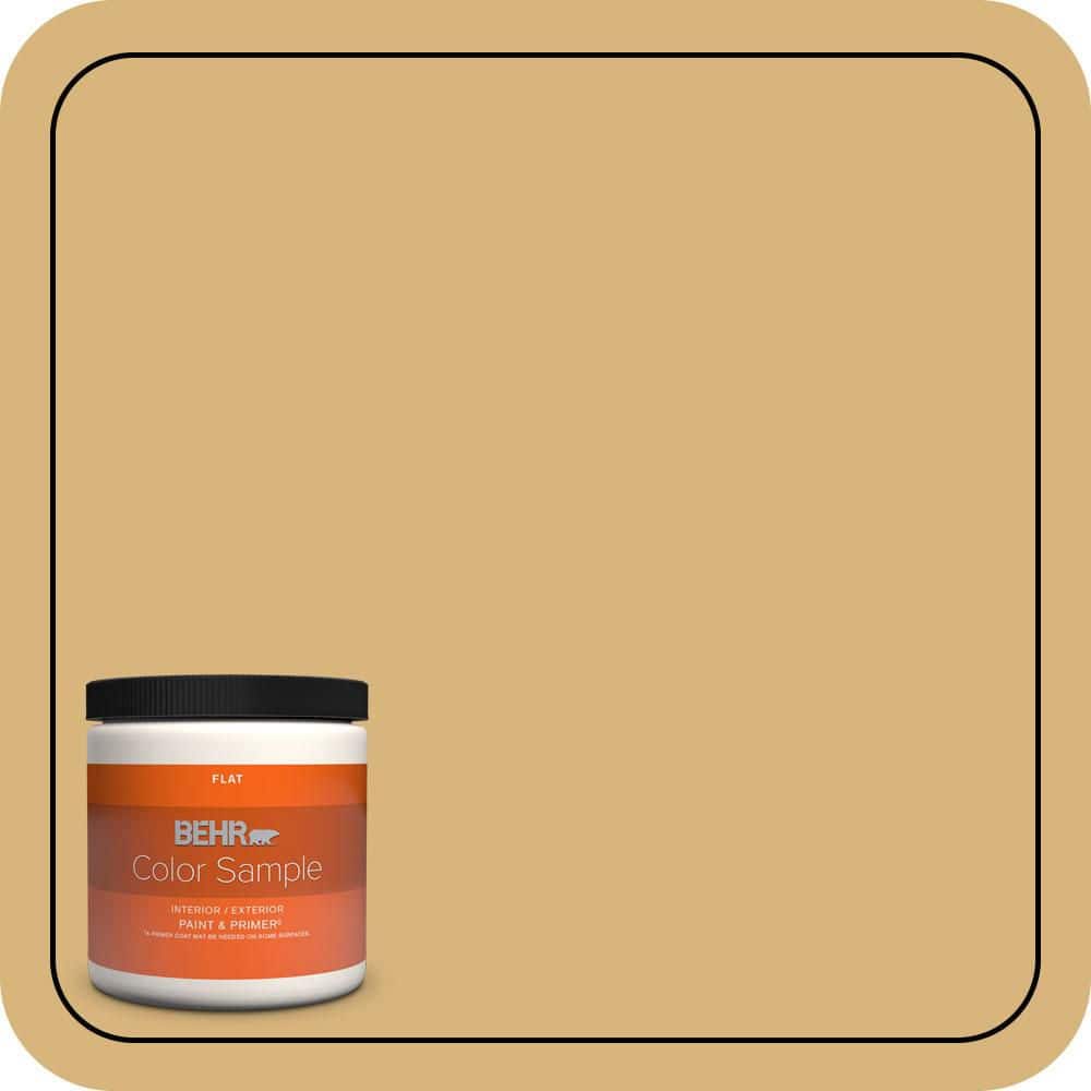 BEHR PREMIUM PLUS #M300-4 Gilded Flat Low Odor & Primer (1)