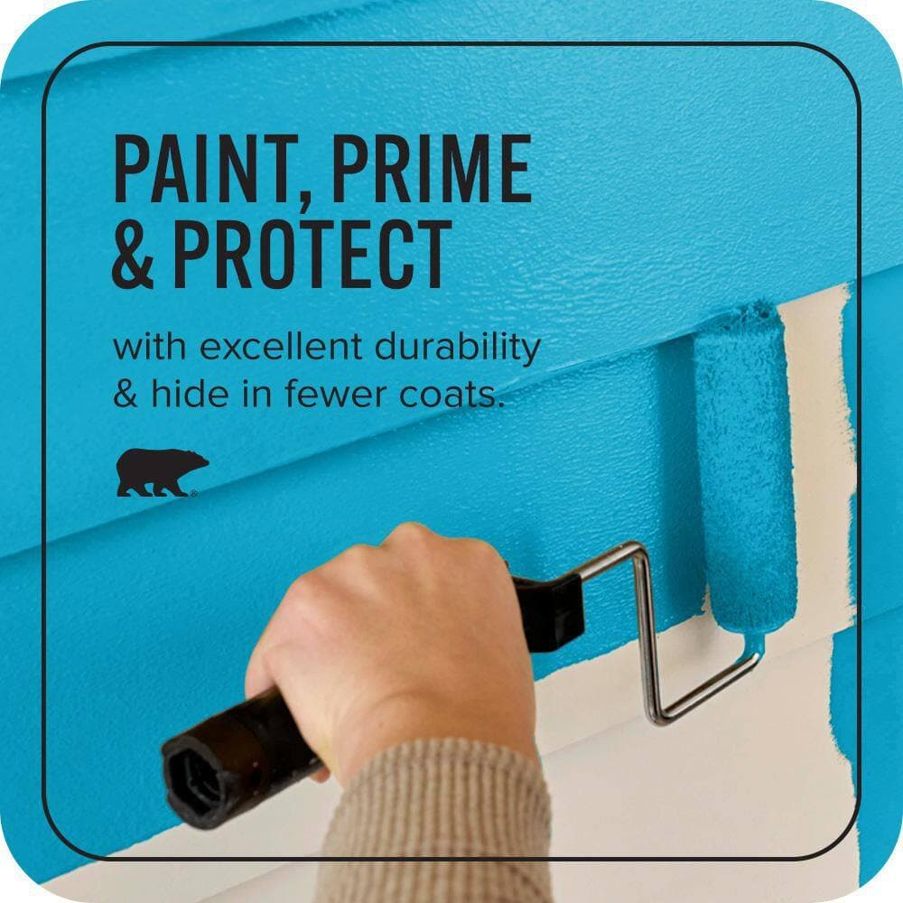 BEHR ULTRA 1 qt. #P490-5 Yucatan Semi-Gloss Enamel Exterior Paint & Primer (3)
