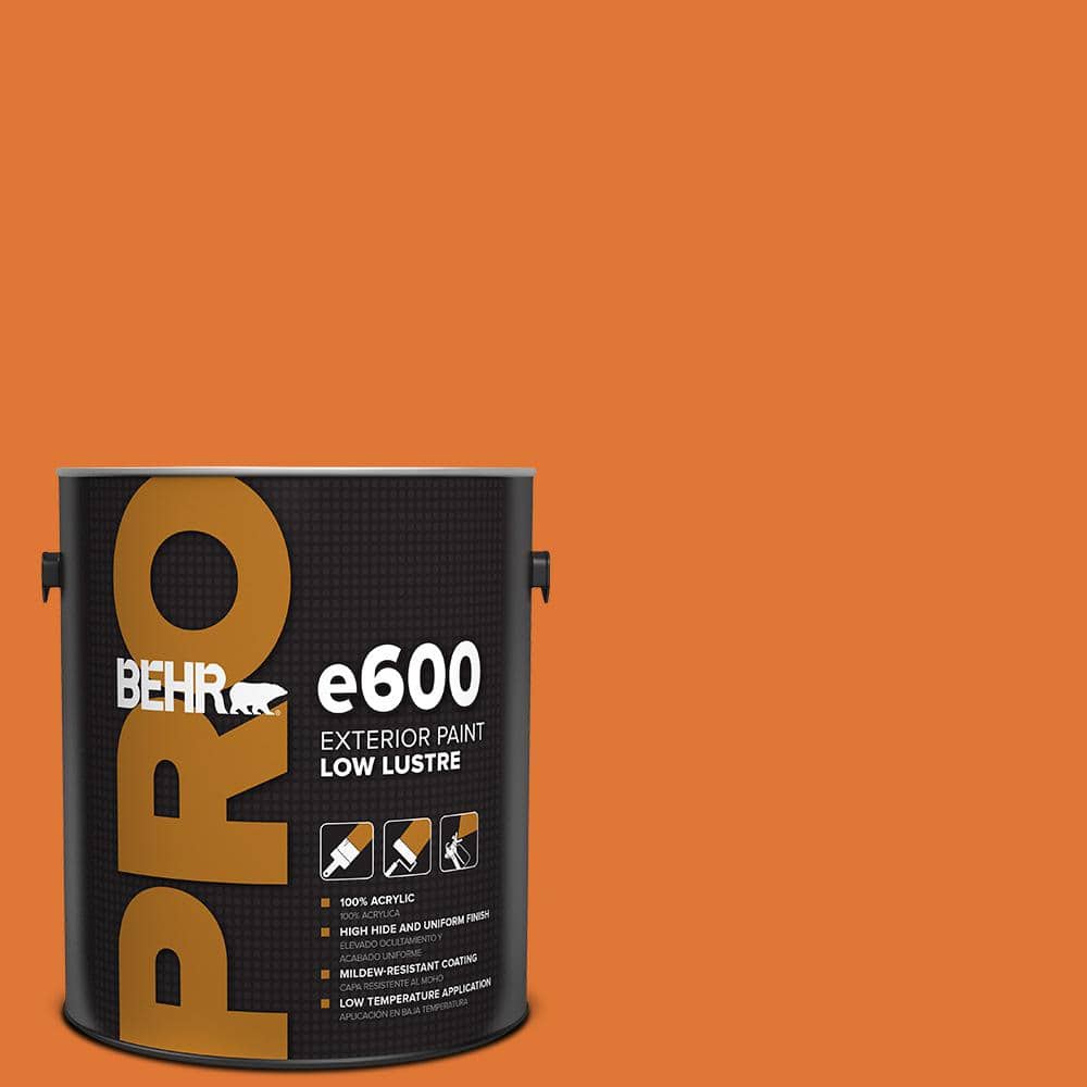 BEHR PRO 1 gal. #240B-7 Carrot Stick Low Luster Exterior Paint