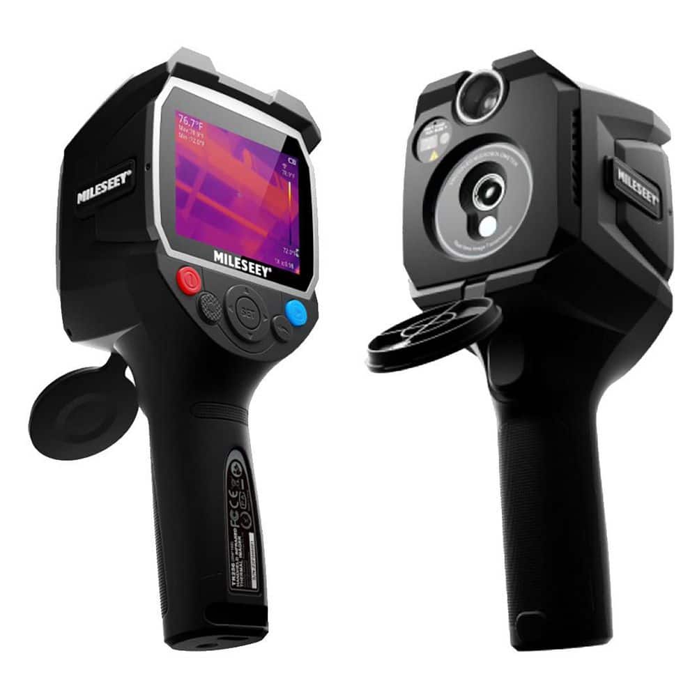 MILESEEY TR384C Thermal Imaging Camera with Laser Measure and GPS, Ideal for HVAC, Electrical and Outdoor Utility Inspections (3)