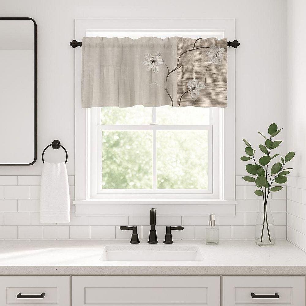 castellousa Magnolia Vine Fabric Shower Curtain-70 in. x 14 in. (1)
