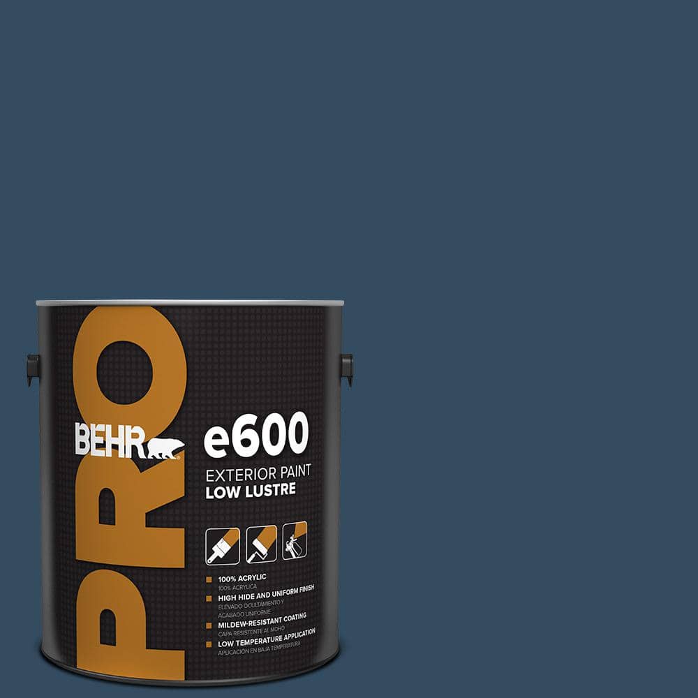 BEHR PRO 1 gal. #570D-7 Nocturnal Sea Low Luster Exterior Paint