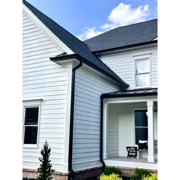 Spectra Pro Select 3 in. x 4 in. x 10 ft. Black Aluminum Downpipe (2)