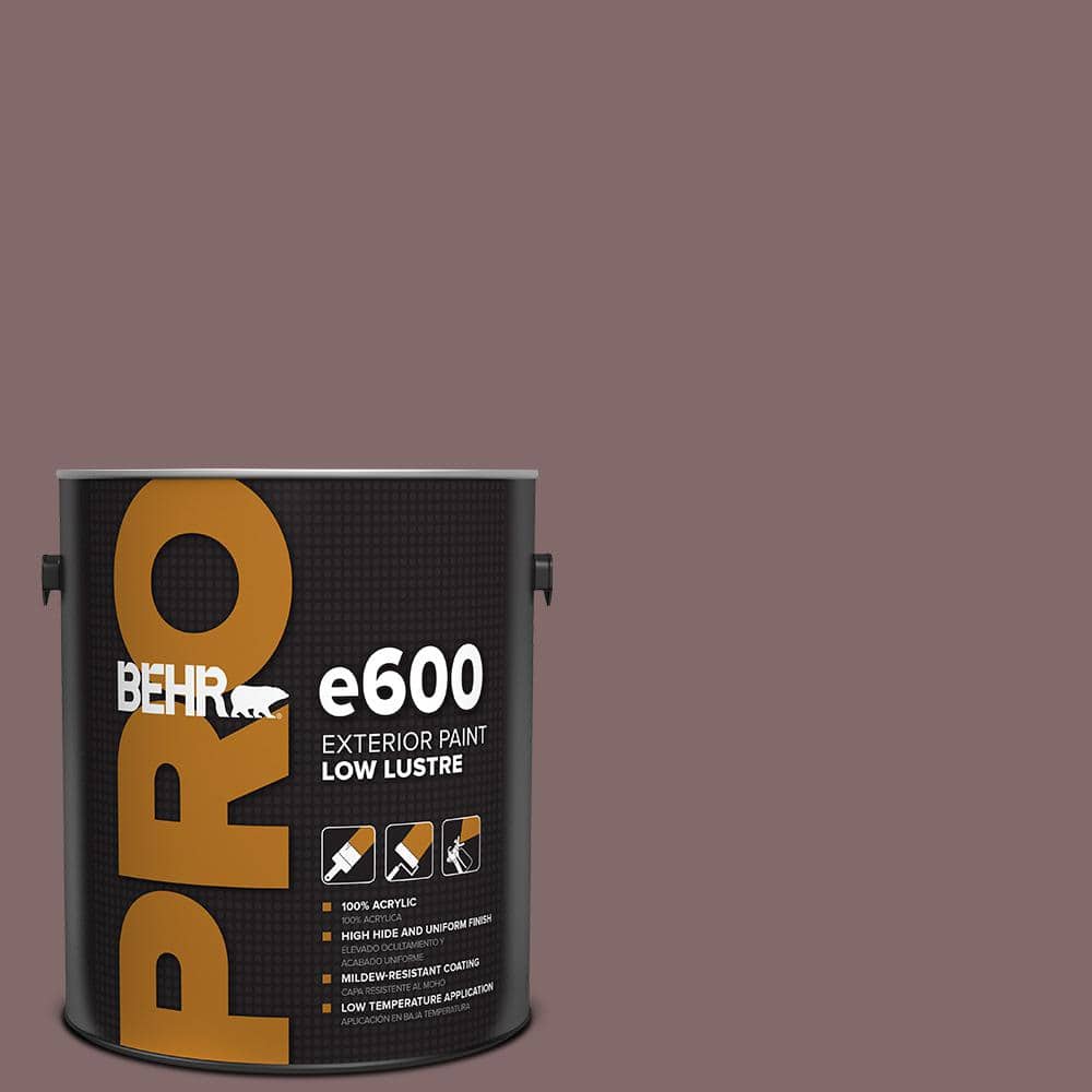BEHR PRO 1 gal. #N120-6 Raisin in the Sun Low Luster Exterior Paint