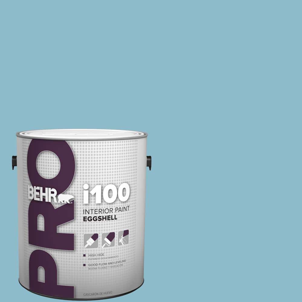 BEHR PRO 1 gal. #S460-3 Blue Echo Eggshell Interior Paint (1)