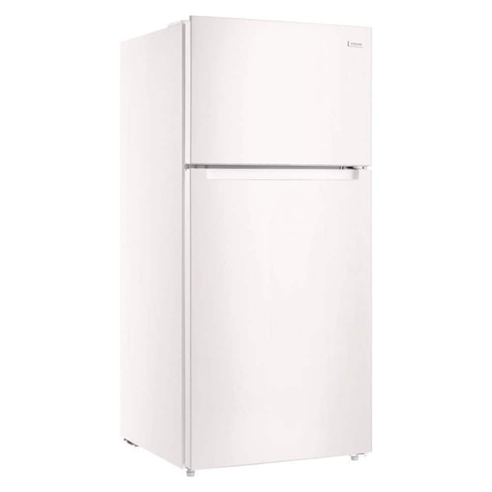 Vissani 14.2 cu. ft. Top Freezer Refrigerator in White, Garage Ready