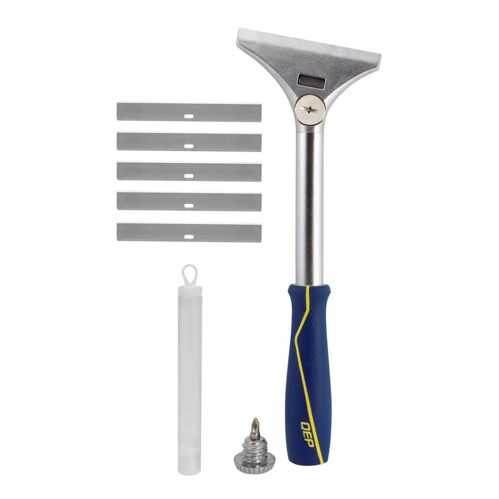 QEP 4 in. W Stainless Steel Blade Floor and Wall Razor Scraper (4)
