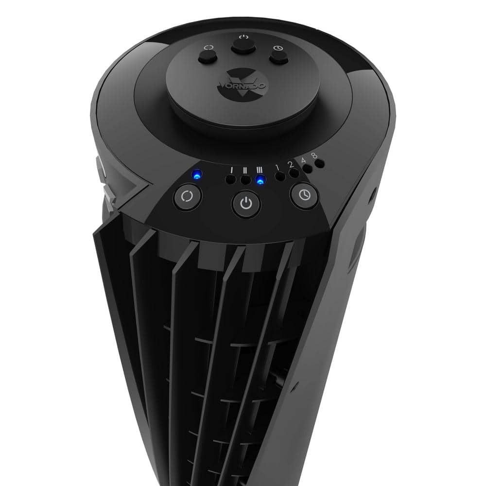 Vornado OSC73 37 in. 3 Fan Speeds Tower Fan 37 in. in Black with Remote Control, Oscillation, and Timer (3)